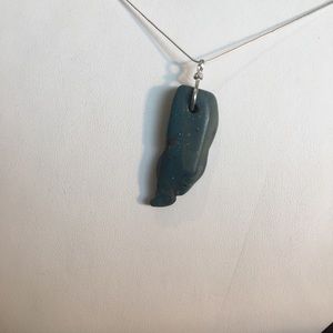 Sterling silver with Michigan stone necklace